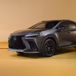 نمای جلو لکسوس NX 2026